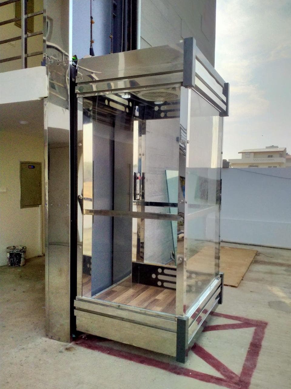 Stainless Steel Cabin Lift, Rangers Hut, Sands Pit Beach